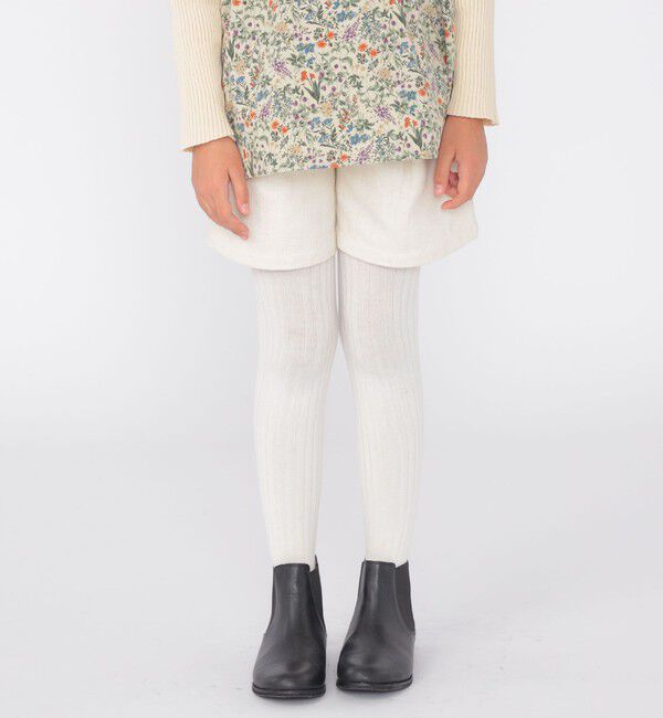 SHIPS KIDS「SHIPS KIDS:140～150cm / ツイード タック ショート パンツ」|その他|