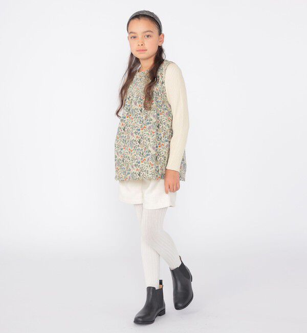 SHIPS KIDS「SHIPS KIDS:140～150cm / ツイード タック ショート パンツ」|その他|