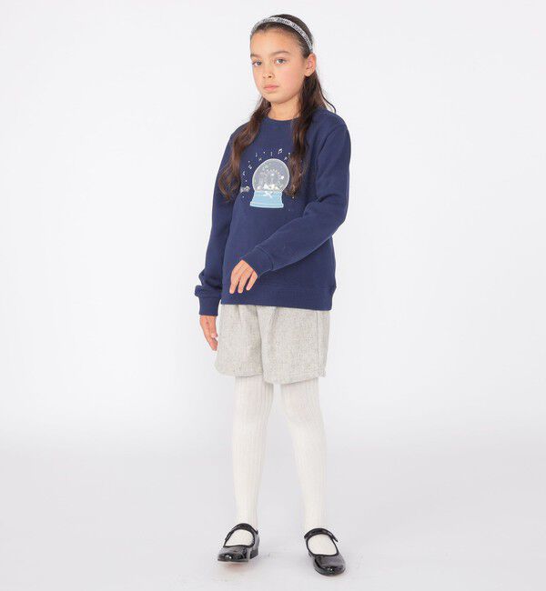 SHIPS KIDS「SHIPS KIDS:140～150cm / ツイード タック ショート パンツ」|その他|
