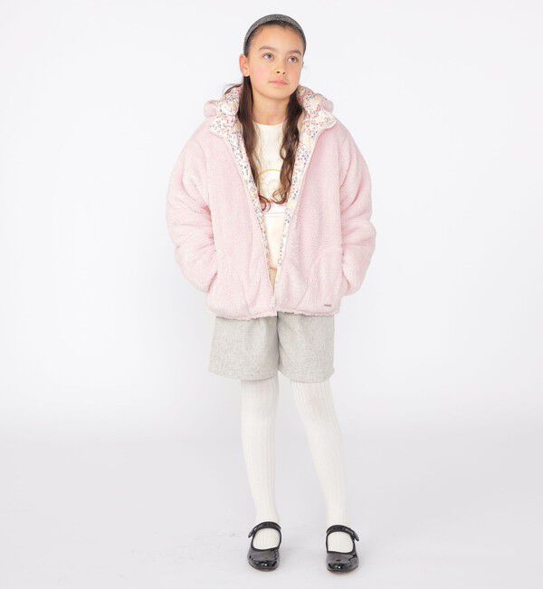 SHIPS KIDS「SHIPS KIDS:140～150cm / ツイード タック ショート パンツ」|その他|