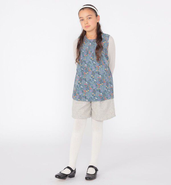 SHIPS KIDS「SHIPS KIDS:140～150cm / ツイード タック ショート パンツ」|その他|