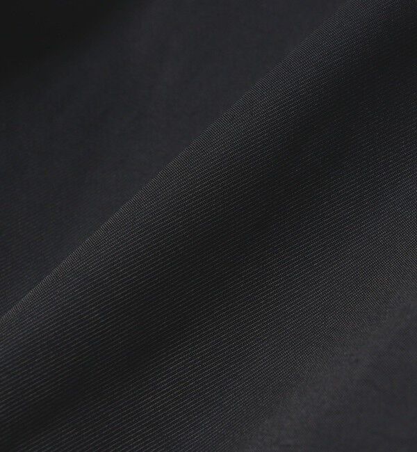 SHIPS for women「〈撥水加工/手洗い可能〉綿 ナイロン ギャバ ノーカラー ミディ コート 24SS ◇」|ノーカラーコート|