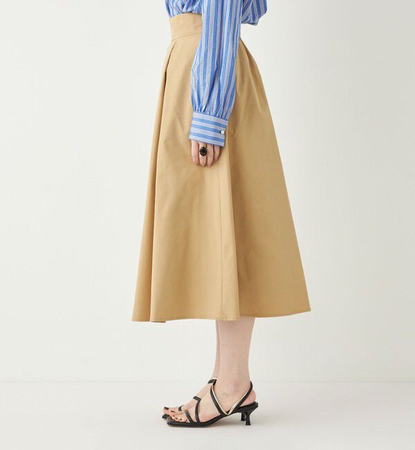 SHIPS Colors 「SHIPS Colors:〈洗濯機可能〉カラー タック スカート4」|フレア|