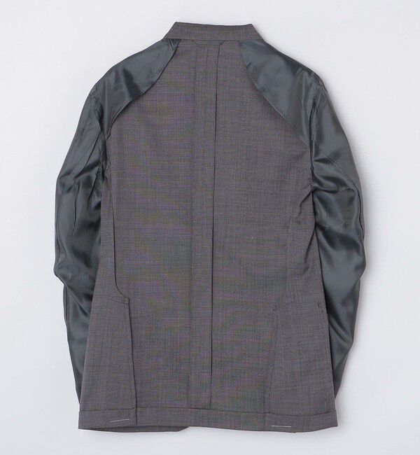 SHIPS「SHIPS:〈セットアップ対応/洗濯機可能〉トロピカル ウォッシャブル ピンヘッド ジャケット」|テーラードジャケット|