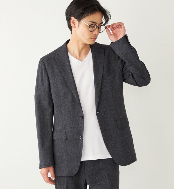 SHIPS Colors 「SHIPS Colors:〈洗濯機可能〉AVANT 2Bジャケット(セットアップ対応可能)」|テーラードジャケット|