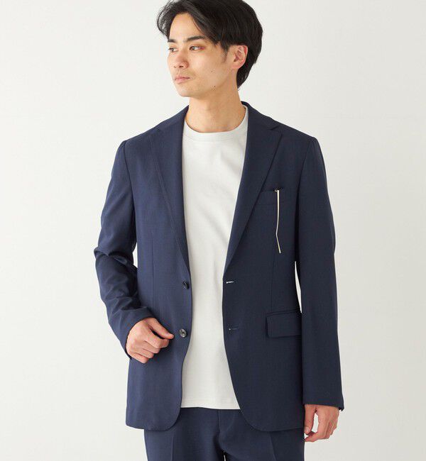 SHIPS Colors 「SHIPS Colors:〈洗濯機可能〉AVANT 2Bジャケット(セットアップ対応可能)」|テーラードジャケット|