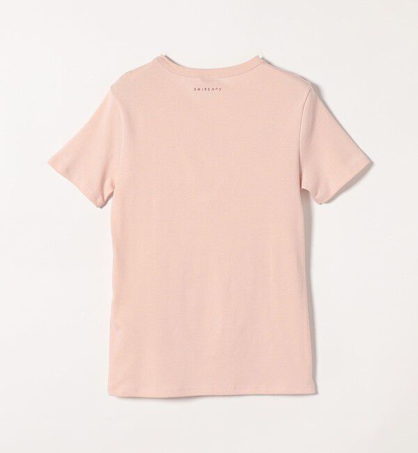 SHIPS any「【SHIPS any別注】PETIT BATEAU:〈洗濯機可能〉PARIS プリント コンパクト TEE」|Tシャツ・カットソー|