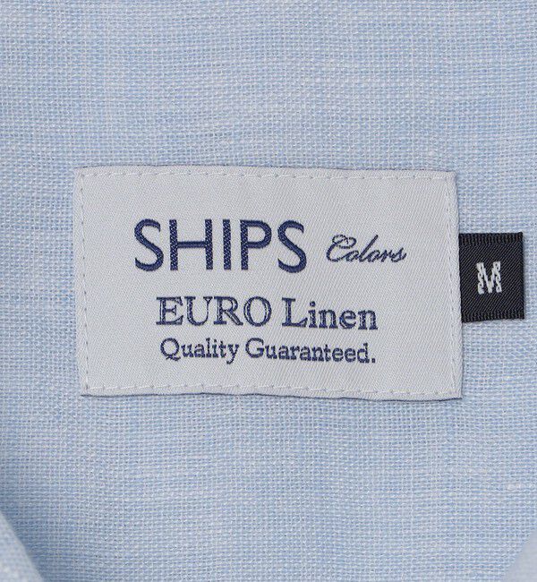 SHIPS Colors 「SHIPS Colors:〈洗濯機可能〉リネン カプリ プルオーバー シャツ」|シャツ・ブラウス|