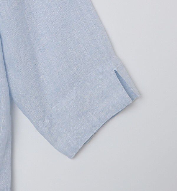 SHIPS Colors 「SHIPS Colors:〈洗濯機可能〉リネン カプリ プルオーバー シャツ」|シャツ・ブラウス|