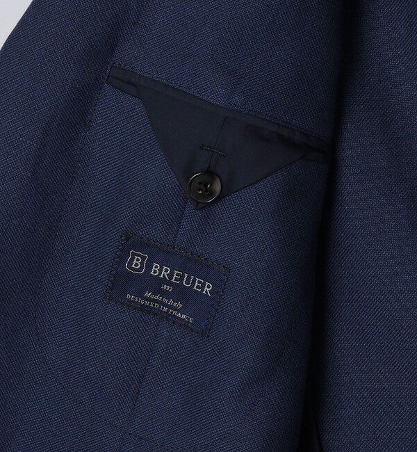 SHIPS「BREUER: リネン コットン ジャケット」|テーラードジャケット|