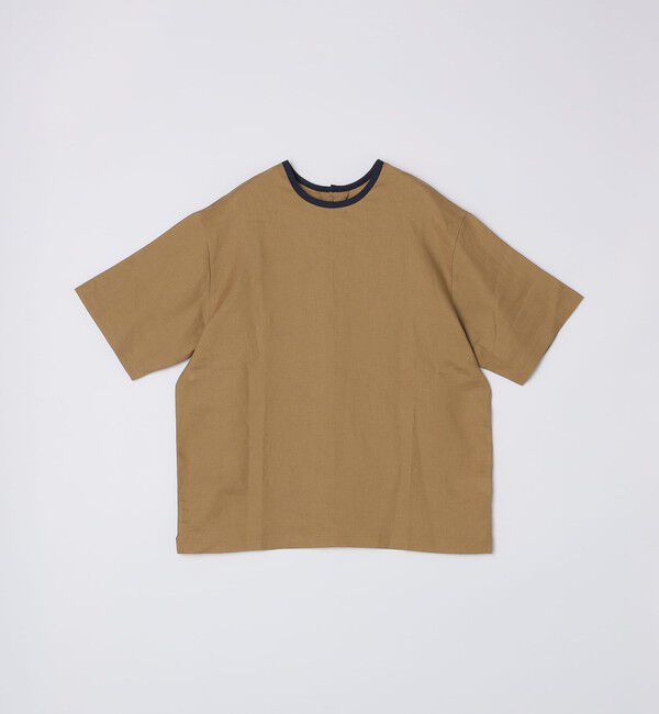 SHIPS「SHIPS: Herdmans リネン 2WAY プルオーバー Tシャツ」|Tシャツ・カットソー|