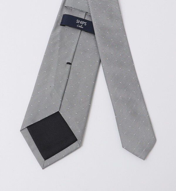 SHIPS Colors 「SHIPS Colors:シルバー ピンドット タイ 2◇」|ネクタイ・蝶ネクタイ|