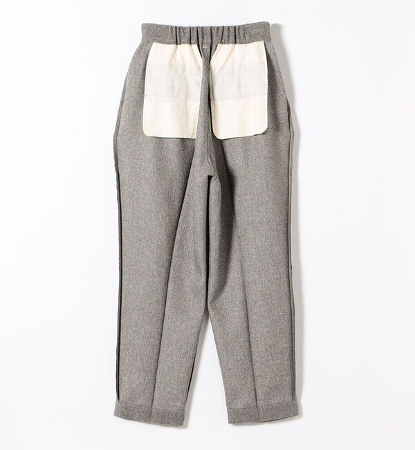 SHIPS any「SHIPS any:〈洗濯機可能〉ウールライク カーブ タック パンツ」|その他|