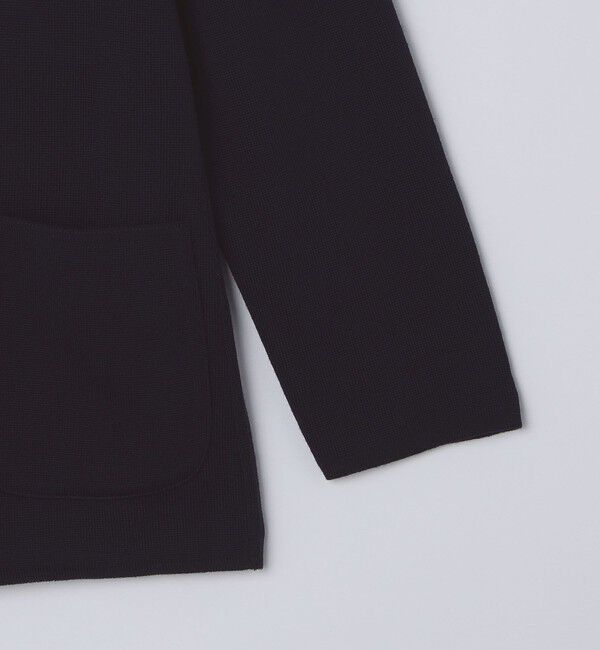 SHIPS「FLY3: ウール ダブルブレスト ニット ジャケット」|テーラードジャケット|