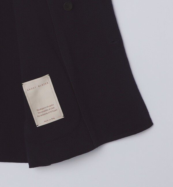 SHIPS「FLY3: ウール ダブルブレスト ニット ジャケット」|テーラードジャケット|