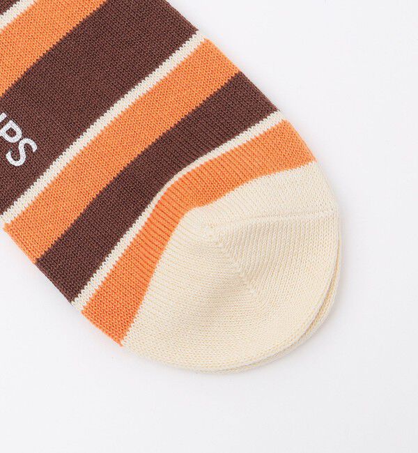 SHIPS「SHIPS: マルチ ボーダー クルー ソックス」|ソックス|