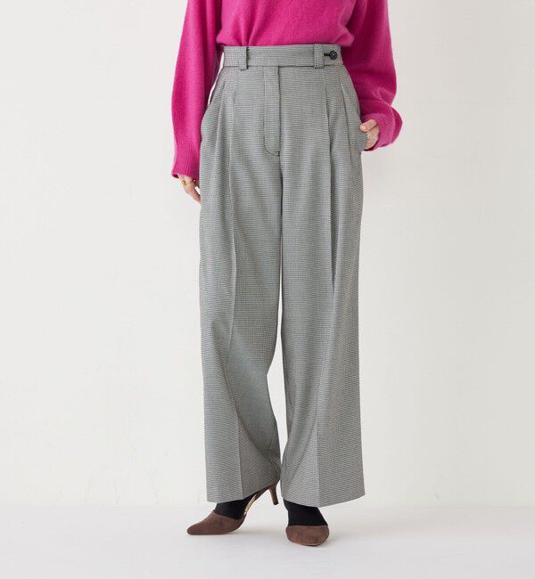 SHIPS Colors 「SHIPS Colors:〈手洗い可能〉2タック パンツ」|その他|オフホワイト