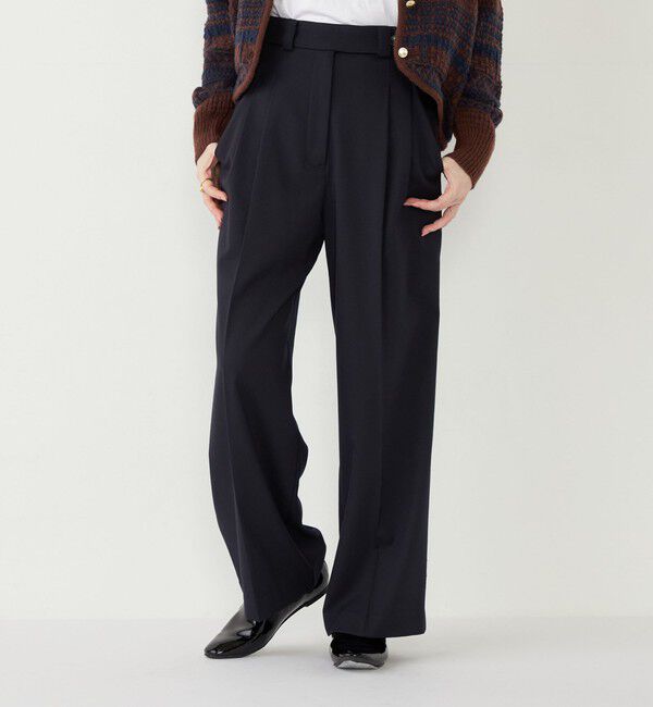 SHIPS Colors 「SHIPS Colors:〈手洗い可能〉2タック パンツ」|その他|