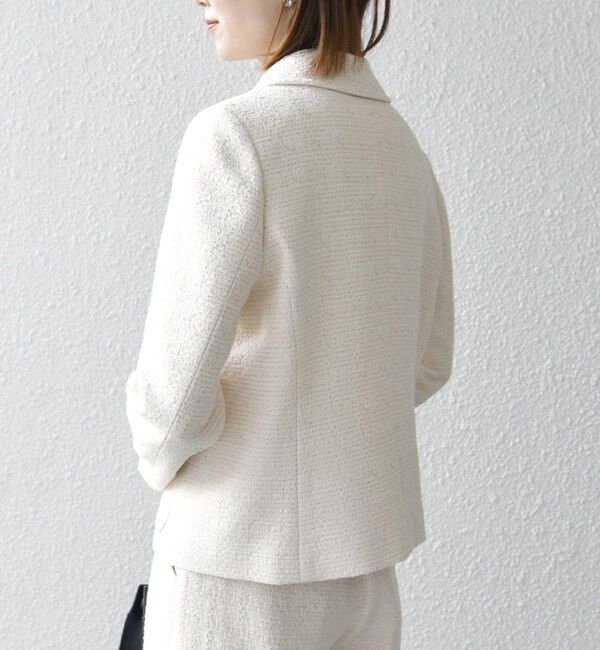 SHIPS any「SHIPS any: ツイード シングル ポケット ジャケット［NAVY BLUE］」|その他|