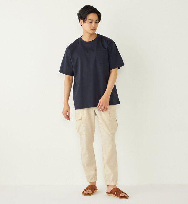 SHIPS Colors 「SHIPS Colors:〈接触冷感〉シルケット コットン クルーネック TEE◇」|Tシャツ・カットソー|