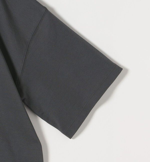 quaranciel「quaranciel:〈接触冷感/汗染み防止加工/洗濯機可能〉ラウンドヘム クルー ビッグ TEE」|Tシャツ・カットソー|