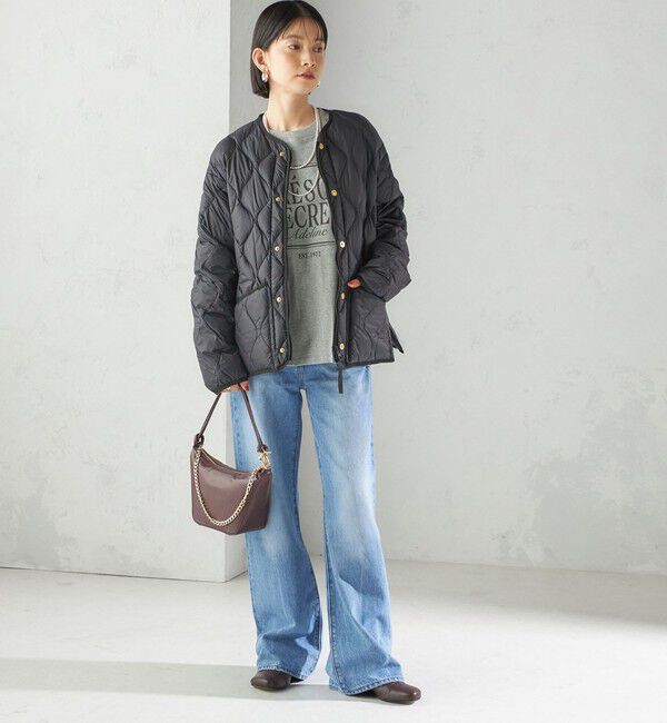 SHIPS for women「【SHIPS別注】TAION:〈手洗い可能〉リブ マルチ WAY ダウン ジャケット」|ダウン|