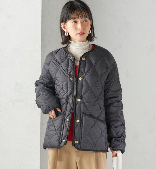 SHIPS for women「【SHIPS別注】TAION:〈手洗い可能〉リブ マルチ WAY ダウン ジャケット」|ダウン|