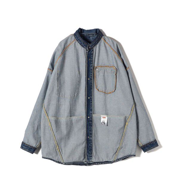 SHIPS for women「Levi&rsquo;s:〈手洗い可能〉TWIST SHACKET」|デニムジャケット|