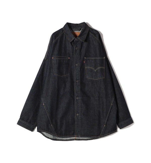 SHIPS for women「Levi&rsquo;s:〈手洗い可能〉TWIST SHACKET」|デニムジャケット|