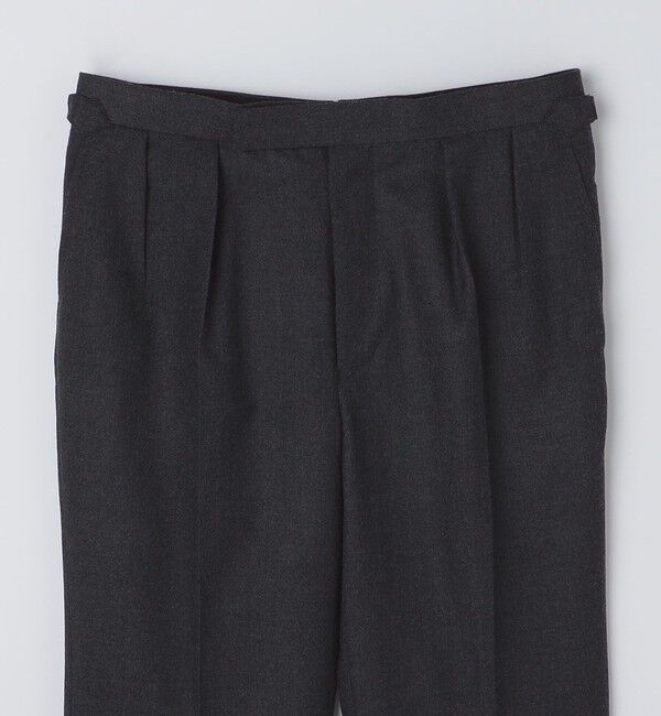 SHIPS「Fumiya Hirano: REGENT フランネル トラウザーズ」|スラックス|