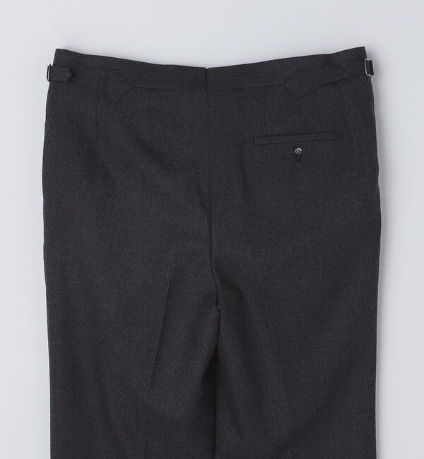 SHIPS「Fumiya Hirano: REGENT フランネル トラウザーズ」|スラックス|