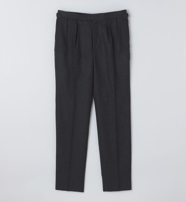 SHIPS「Fumiya Hirano: REGENT フランネル トラウザーズ」|スラックス|