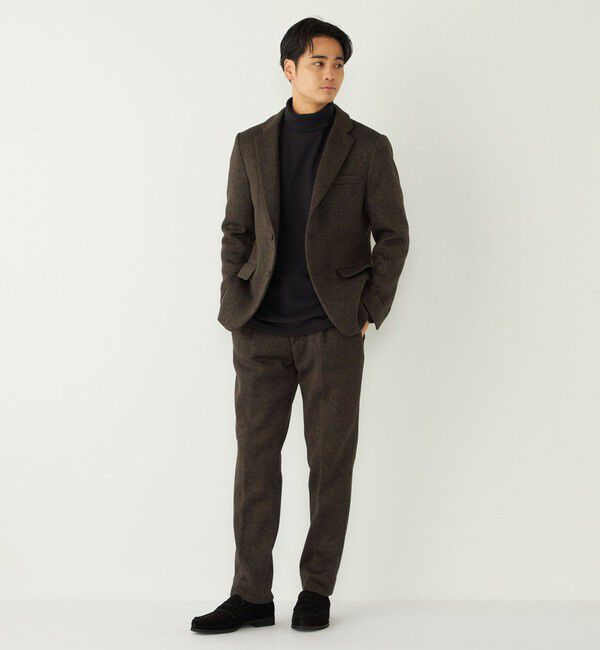 SHIPS Colors 「SHIPS Colors:セーター フリース 2ボタン ジャケット(セットアップ対応可能)◇」|テーラードジャケット|