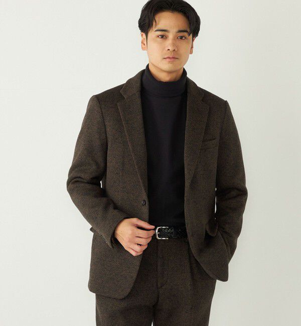 SHIPS Colors 「SHIPS Colors:セーター フリース 2ボタン ジャケット(セットアップ対応可能)◇」|テーラードジャケット|