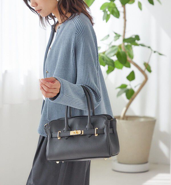 SHIPS for women「【SHIPS別注】MILOS: 金具付き ベルト トート S」|トートバッグ|