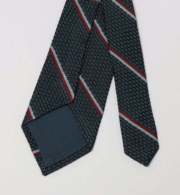 SHIPS「Puccini: シルク グレナディン リバース ストライプ ネクタイ」|ネクタイ・蝶ネクタイ|