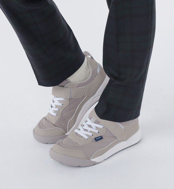 SHIPS KIDS「【SHIPS KIDS別注】IFME:16.5～20cm / IFME＋ゴアベルト スニーカー」|スニーカー|ライトグレー