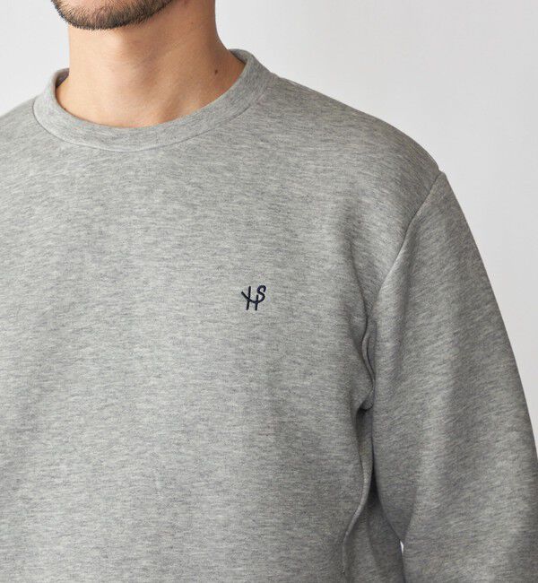 SHIPS「【WEB限定】SHIPS: コットンポリ ダブルニット トレーナー (セットアップ対応)」|スウェット・ジャージ|グレー