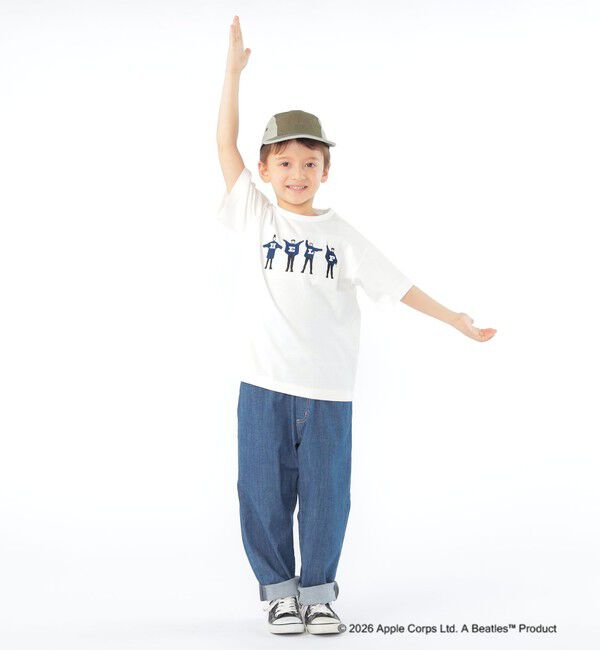 SHIPS KIDS「SHIPS KIDS:100～130cm /【THE BEATLES（ザ・ビートルズ）】半袖 Tシャツ」|Tシャツ・カットソー|