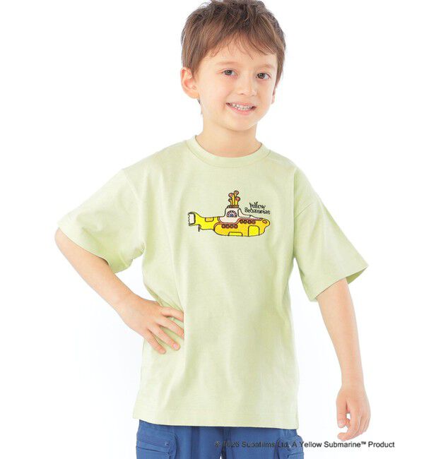 SHIPS KIDS「SHIPS KIDS:100～130cm /【THE BEATLES（ザ・ビートルズ）】半袖 Tシャツ」|Tシャツ・カットソー|