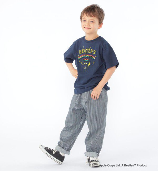 SHIPS KIDS「SHIPS KIDS:100～130cm /【THE BEATLES（ザ・ビートルズ）】半袖 Tシャツ」|Tシャツ・カットソー|