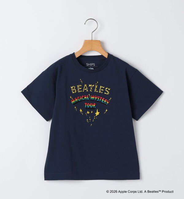 SHIPS KIDS「SHIPS KIDS:100～130cm /【THE BEATLES（ザ・ビートルズ）】半袖 Tシャツ」|Tシャツ・カットソー|