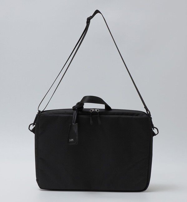 SHIPS「【WEB限定】SHIPS: 2WAY ビズ PC ブリーフケース」|ビジネスバッグ|ブラック
