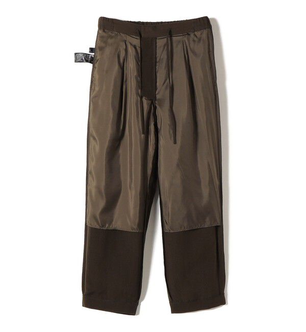 SHIPS for women「SHIPS Primary Navy Label:麻混 テーパード パンツ（セットアップ対応）」|その他|