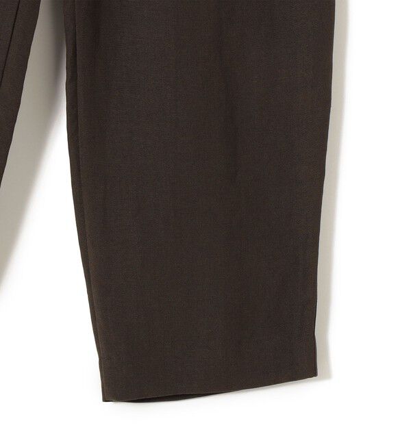 SHIPS for women「SHIPS Primary Navy Label:麻混 テーパード パンツ（セットアップ対応）」|その他|