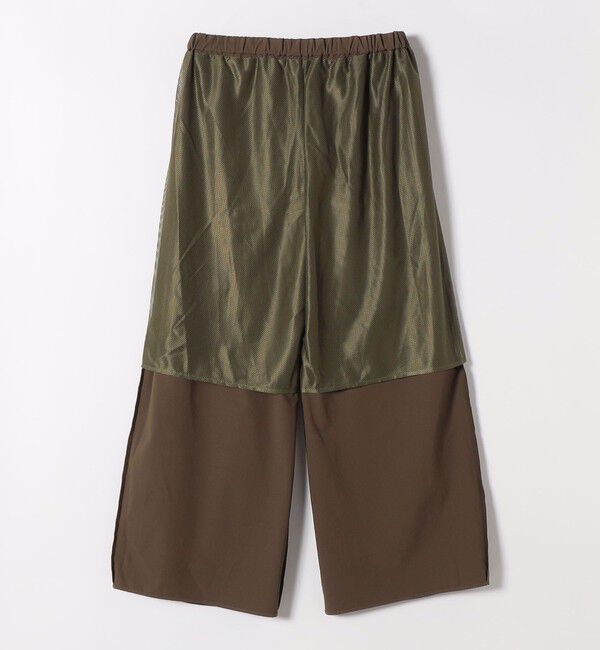 quaranciel「《予約》quaranciel:〈接触冷感/UVカット/撥水加工〉ラッシュガード ギャザー ワイド イージー パンツ」|その他|