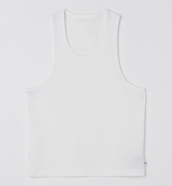 SHIPS「City Ambient Products: 〈接触冷感/抗菌加工〉AIR COOL リブ タンクトップ」|タンクトップ|