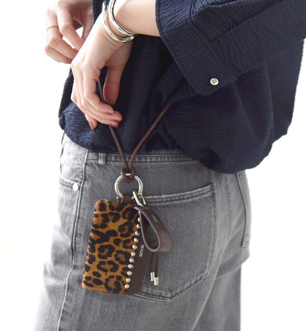 SHIPS for women「《予約》【WEB限定】BEAURE: ショルダー 付き フラグメント ケース」|コインケース|ブラウン