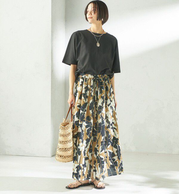 SHIPS for women「《予約》〈接触冷感/吸水速乾/洗濯機可能〉ハイゲージ ポンチ ドルマン カットソー」|Tシャツ・カットソー|