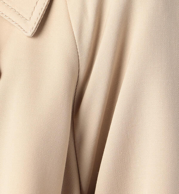 Ballsey「ウールギャバジン ガウンコート」|トレンチコート|